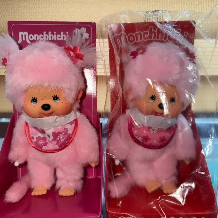 [BUNJANG] Monchhichi European Sakura Cherry Blossom Girl Doll / (미개봉)몬치치 유럽 사쿠라 벚꽃 몬치치걸