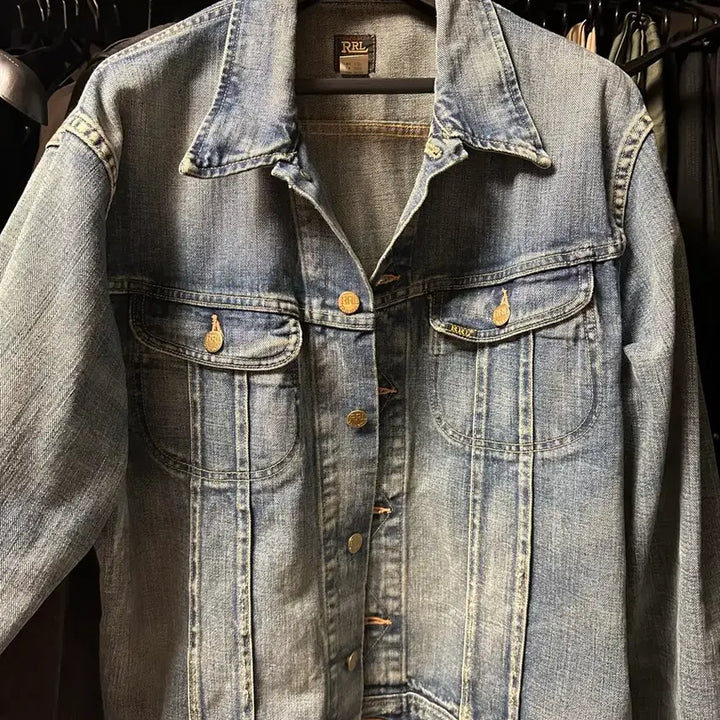 [SOLD OUT] RRL lot271 리랜드 데님 자켓 L 멕시코
