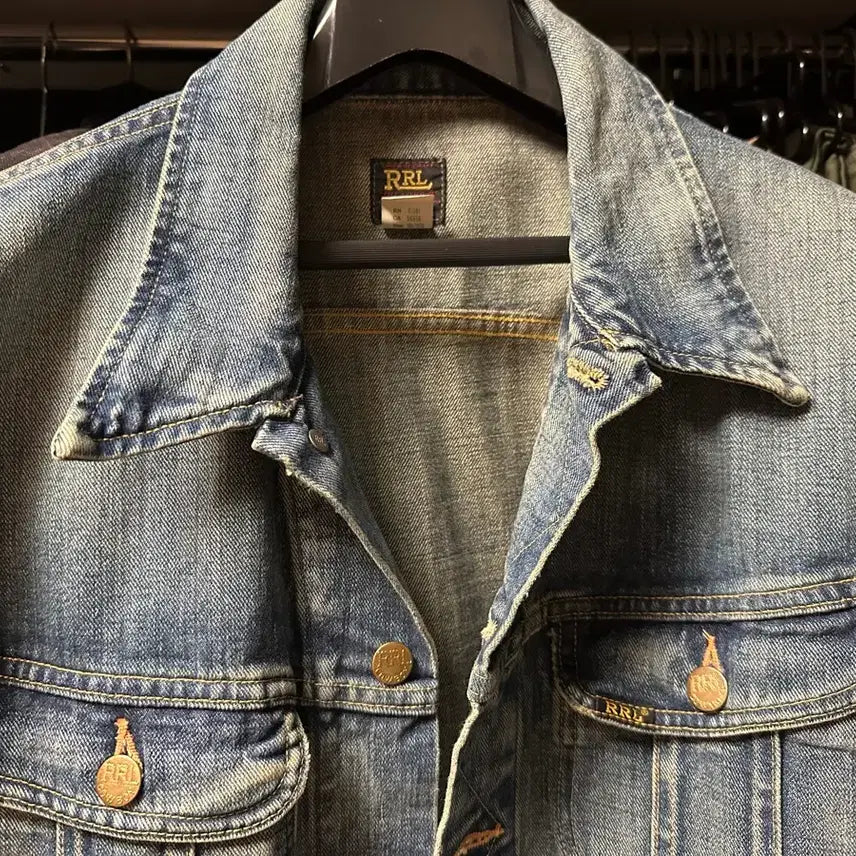 [SOLD OUT] RRL lot271 리랜드 데님 자켓 L 멕시코