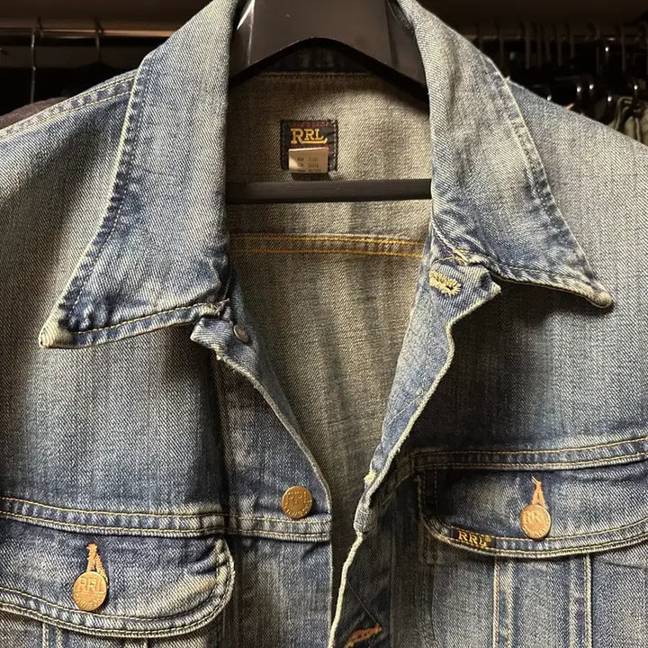 [SOLD OUT] RRL lot271 리랜드 데님 자켓 L 멕시코