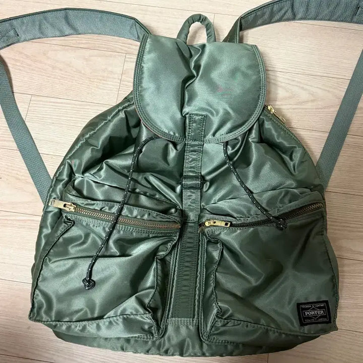 [BUNJANG] Porter Yoshida Tanker Backpack Sage Green / 요시다 포터 탱커 백팩 세이지그린