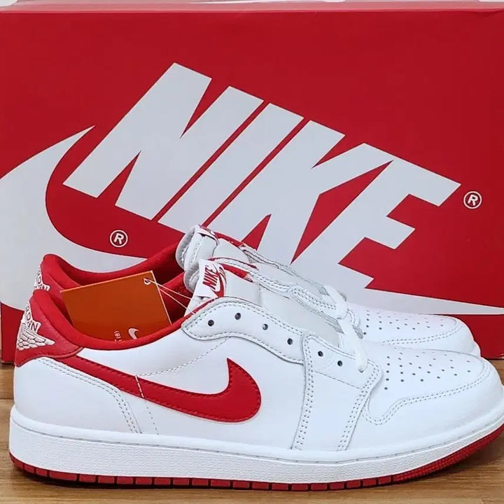 [BUNJANG] Nike Air Jordan 1 Retro Low OG University Red (Size 275) / 나이키 조던 1 레트로 로우 OG 유니버시티 레드 275