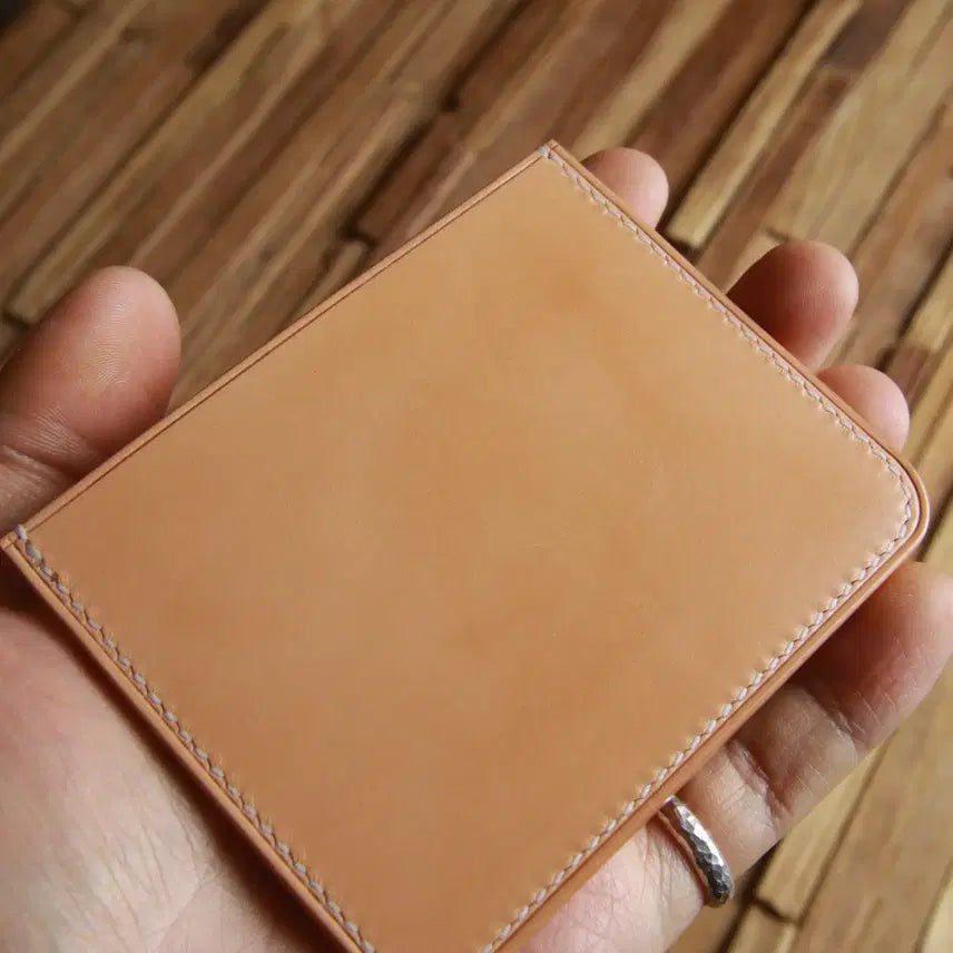 [BUNJANG] BROWNTONE Vegetable Tanned Leather Card Wallet / 수제 베지터블 가죽 카드지갑