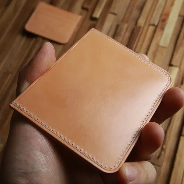 [BUNJANG] BROWNTONE Vegetable Tanned Leather Card Wallet / 수제 베지터블 가죽 카드지갑