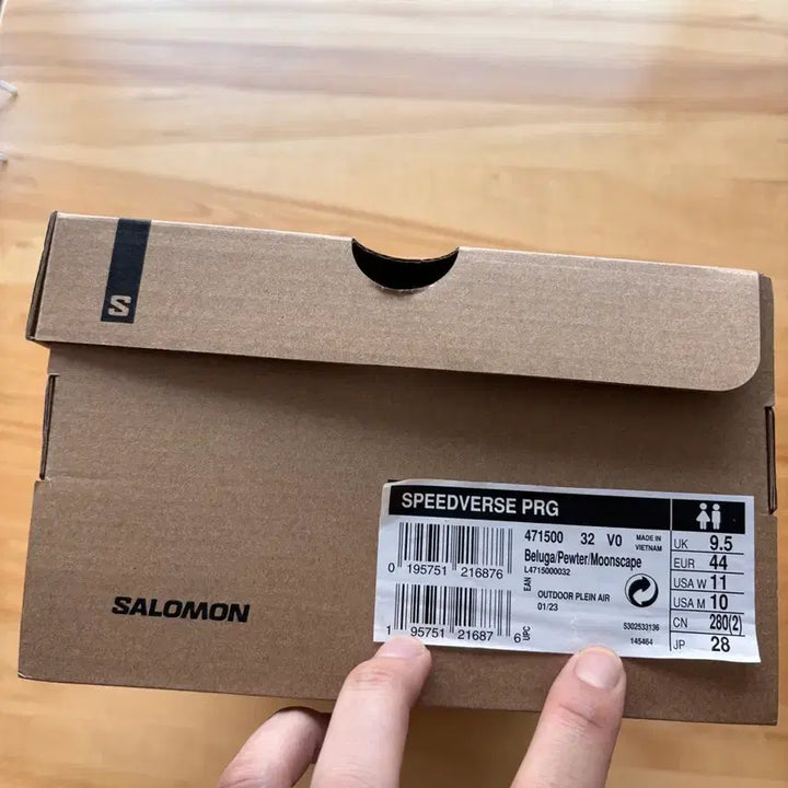 [BUNJANG] Salomon Speedverse PRG Moonscape Sneakers / 살로몬 스피드벌스 PRG 문스케이프 / 새상품 280