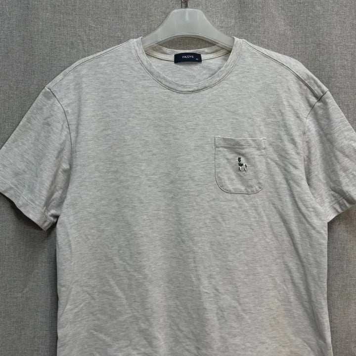 [SOLD OUT] [105] 헤지스 포켓 라운드 코튼 반팔 티셔츠