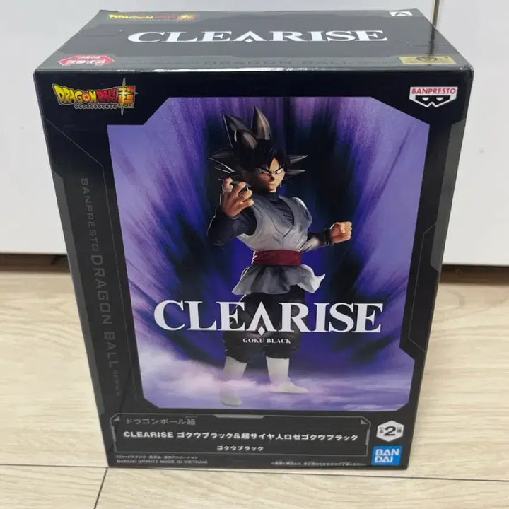 [SOLD OUT] 드래곤볼 클리어라이즈 손오공 블랙 피규어