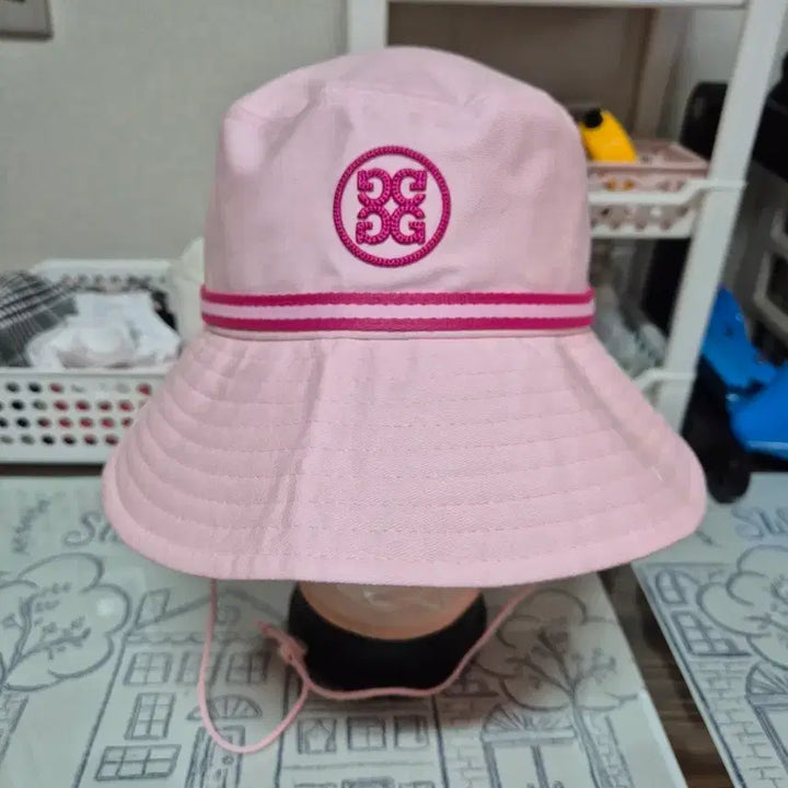 [BUNJANG] GFORE Pink Bucket Hat / 지포어 GFORE 핑크 버킷햇 모자