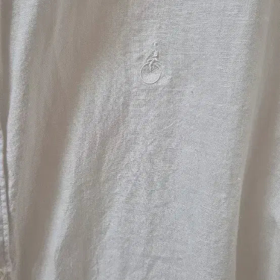 [SOLD OUT] 빈폴 린넨 100% 차이나카라 셔츠 110 (화이트)