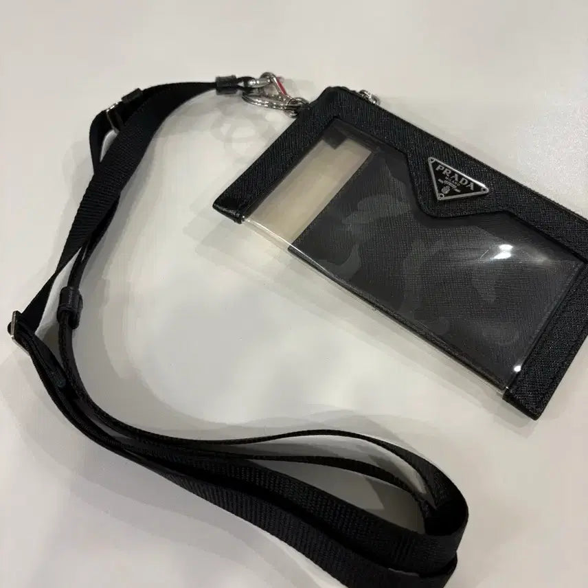 [BUNJANG] Prada 2TT097 PVC Strap Card Holder / 프라다 2TT097 pvc 스트랩 카드홀더