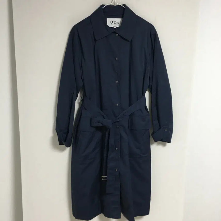 [BUNJANG] Ozscckon Twill Trench Coat / 오즈세컨 바스락 롱 트렌치코트 66