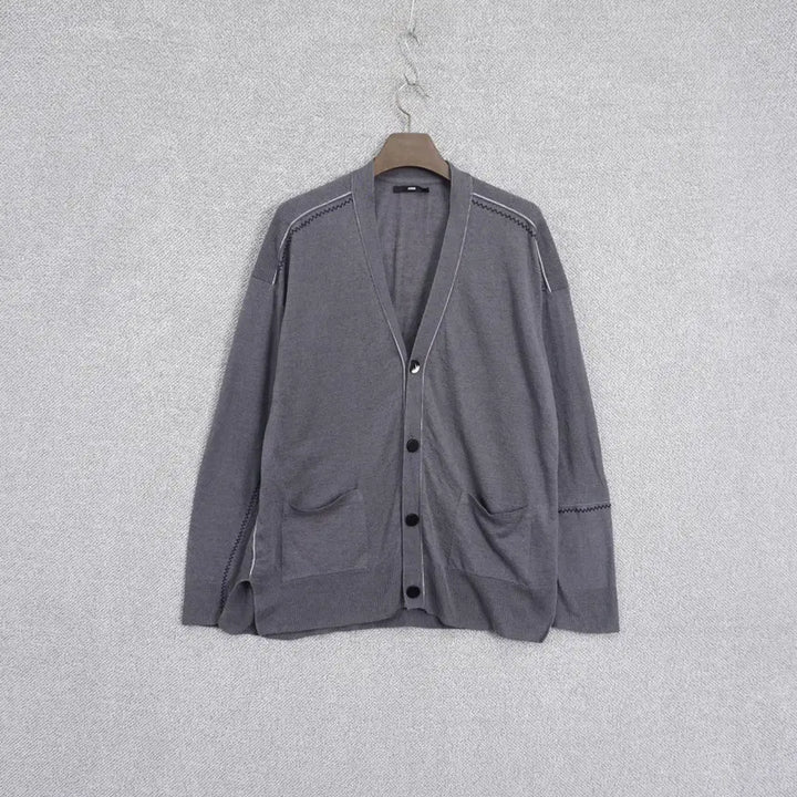 [BUNJANG] System Homme Linen Blend Cardigan / 한섬 시스템 옴므 남성 린넨혼방 가디건 105size
