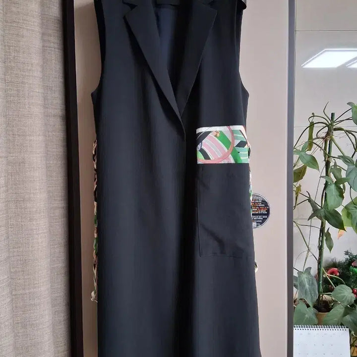 [BUNJANG] Latt By T 꼬임허리끈 Long Vest / 래트바이티 꼬임허리끈 롱베스트