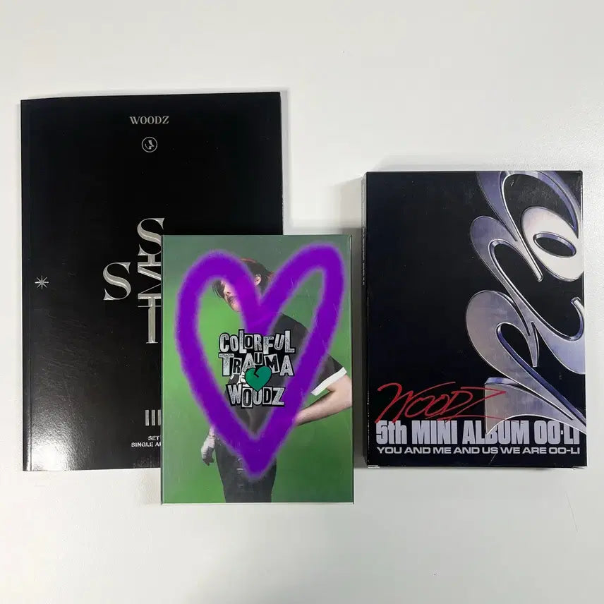 [BUNJANG] WOODZ Cho Seung Youn Album Bundle Set / WOODZ 우즈 조승연 앨범 일괄 판매