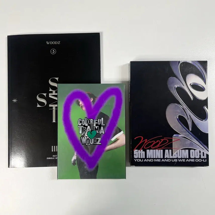 [BUNJANG] WOODZ Cho Seung Youn Album Bundle Set / WOODZ 우즈 조승연 앨범 일괄 판매