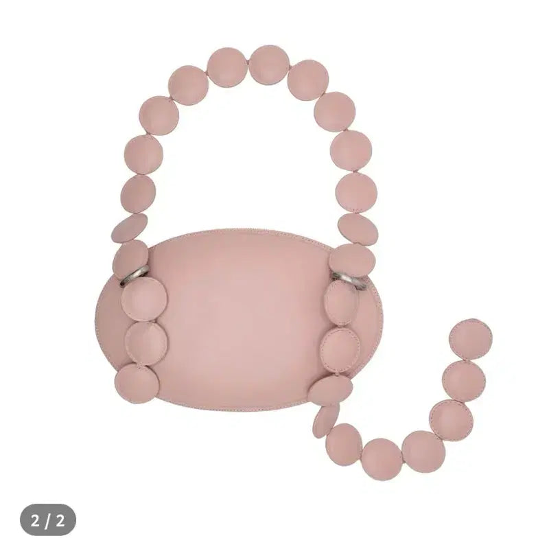 [BUNJANG] Bambole Bag 1 Beige Pink / [2회 착용] bambole 밤볼레 백 1 베이지 핑크 _ 원가 47만원