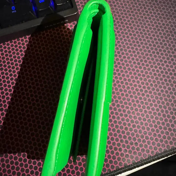 [SOLD OUT] 보테가베네타 반지갑 코인 패러킷 그린