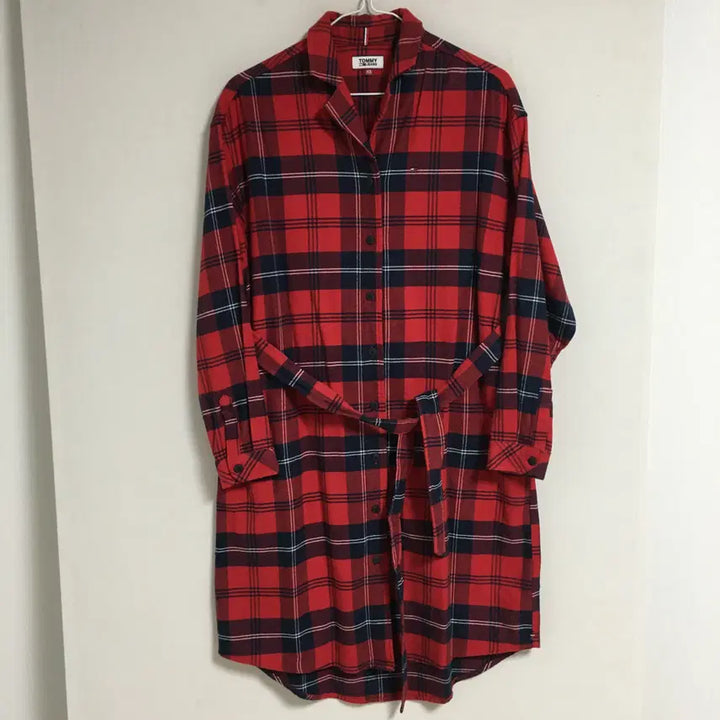 [BUNJANG] Tommy Hilfiger Shirt Dress Belt / 타미힐피거 셔츠 벨트 원피스 66