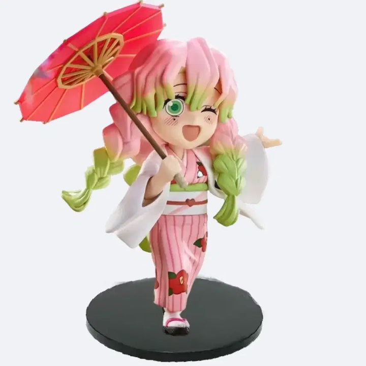 [BUNJANG] Demon Slayer Mitsuri Figure Umbrella / 귀멸의 칼날 미츠리 피규어 우산