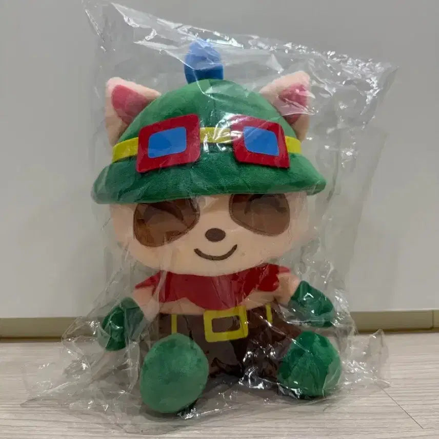 [BUNJANG] League of Legends Adventurer Teemo Medium Plush (Sealed) / 리그오브레전드 모험가 티모 중형 인형(미개봉)