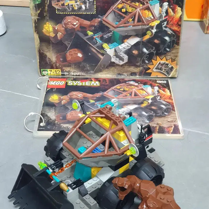 [BUNJANG] Lego Rock Raiders Rock Monster Set / 올드 레고 4950 락 레이더스 락몬스터 풀박스/1999년