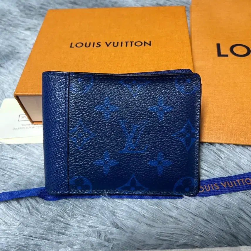 [BUNJANG] Louis Vuitton Cobalt Blue Wallet / [당일발송] 루이비통 코발트블루 반지갑