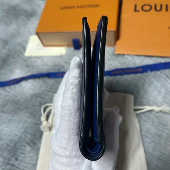 [BUNJANG] Louis Vuitton Cobalt Blue Wallet / [당일발송] 루이비통 코발트블루 반지갑