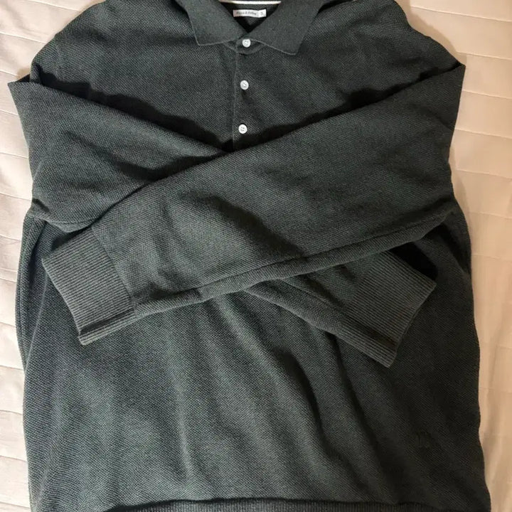[BUNJANG] Pottery Wilson Comfort Polo Knit (Green) 3L / 포터리 윌슨 컴포트 폴로니트 그린색상 3L사이즈 판매합니다.