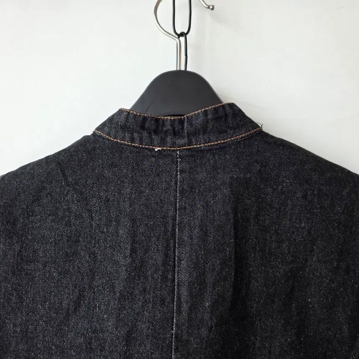 [BUNJANG] Denim Sleeveless Long Vest / 55-66)데님 민소매 롱조끼 /새제품
