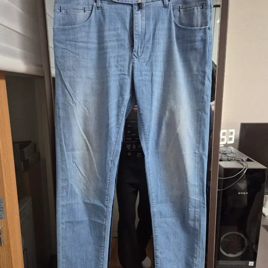 [BUNJANG] Slowear Tapered Fit Lightweight Denim Pants 34 / 슬로웨어 테이퍼드핏 경량 데님 팬츠 34