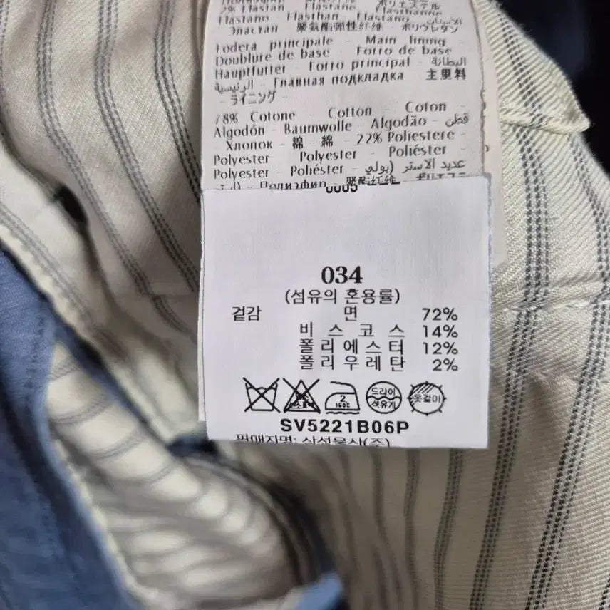 [BUNJANG] Slowear Tapered Fit Lightweight Denim Pants 34 / 슬로웨어 테이퍼드핏 경량 데님 팬츠 34