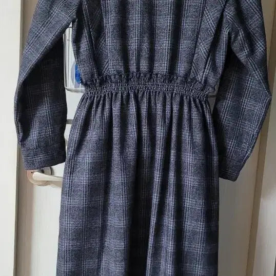 [SOLD OUT] 시크헤라(CHICHERA) 체크 롱 원피스 L