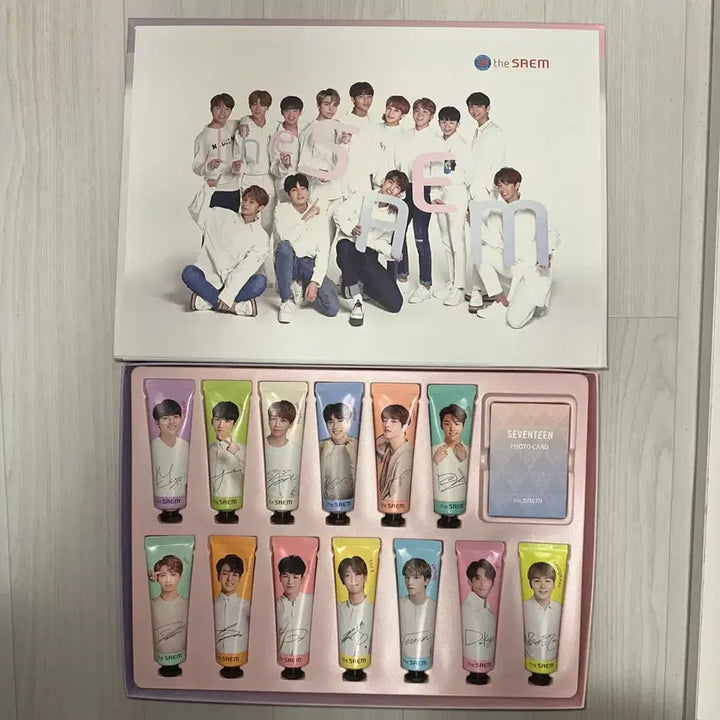 [BUNJANG] SEVENTEEN THE SAMEHEN Hand Cream Photocard Set / 세븐틴 더샘 핸드크림 포토카드 세트