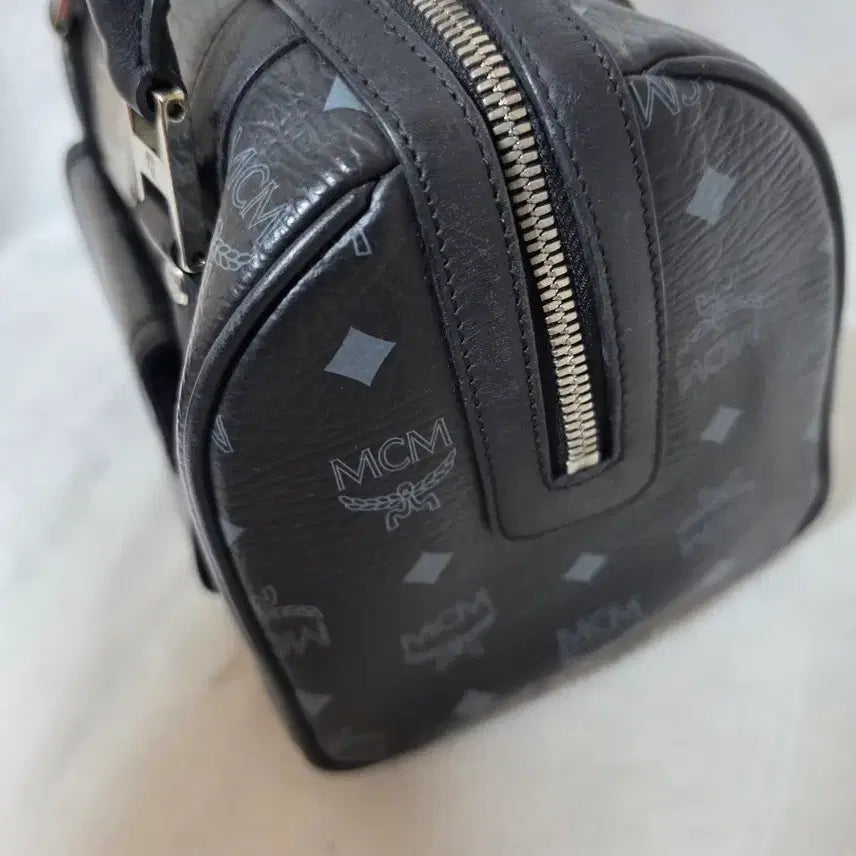 [BUNJANG] MCM Black Visetos Tote Bag / 정품 mcm 블랙 비세토스