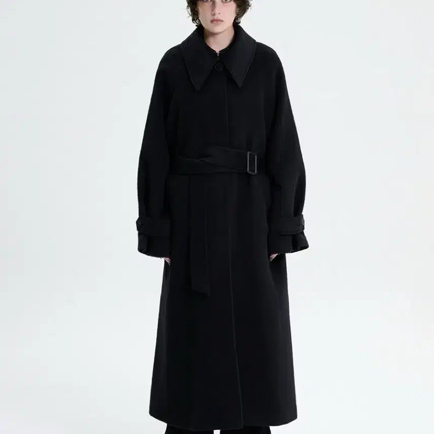 [BUNJANG] Trimming Birds Traum Long Coat (Black, Old Version) / 트리밍버드 코트