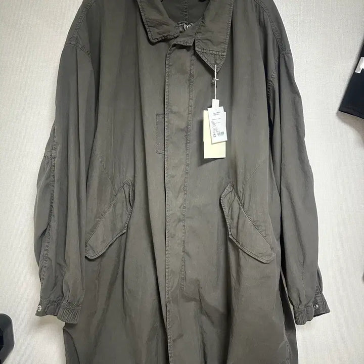 [BUNJANG] Polytelu Delphi Alpaca Sage Grey Coat / [3]폴리테루 24fw 델파카 세이지그레이