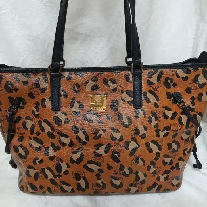[BUNJANG] MCM Leopard Shoulder Bag / 정품 mcm 레오파드 숄더백