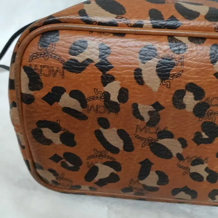[BUNJANG] MCM Leopard Shoulder Bag / 정품 mcm 레오파드 숄더백