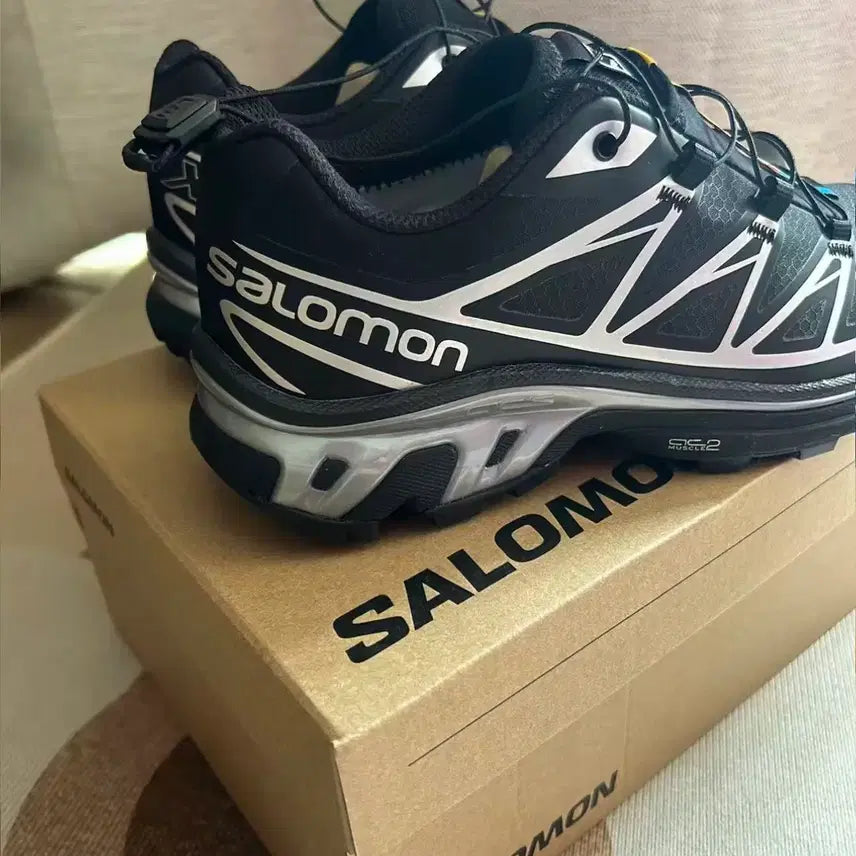 [SOLD OUT] 살로몬 XT-6 고어텍스 블랙 실버 270mm