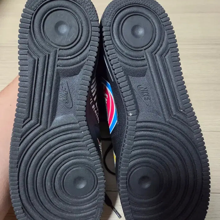 [BUNJANG] Nike Air Force 1 Supreme NBA Mid Black / 280 에어포스 슈프림 미드 NBA 블랙