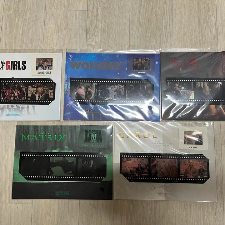 [BUNJANG] CGV About Film Bundle Set / CGV 어바웃필름 5종 일괄