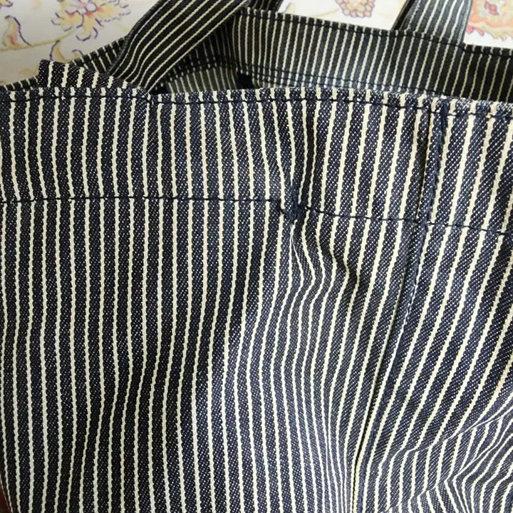 [BUNJANG] Kangol Stripe Eco Bag / 캉골 스트라이프 에코백 가방