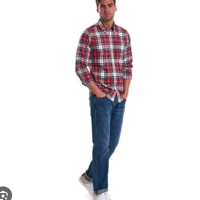[BUNJANG] Barbour Tartan Check Shirt / 바버 체크 셔츠 감성 끝판왕, 타탄 체크 셔츠