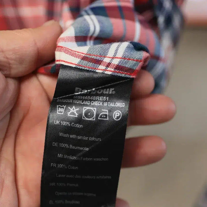 [BUNJANG] Barbour Tartan Check Shirt / 바버 체크 셔츠 감성 끝판왕, 타탄 체크 셔츠