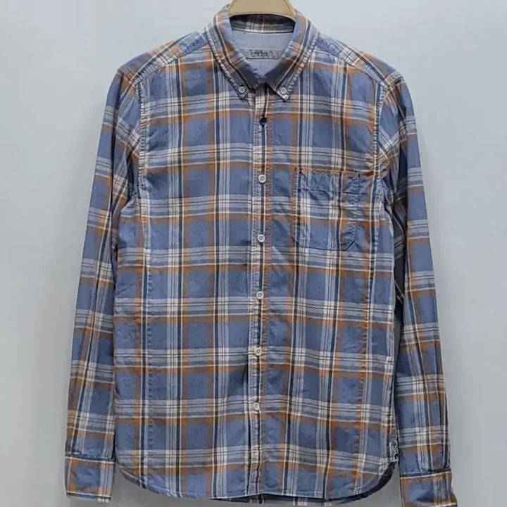 [BUNJANG] Series Cotton Check Shirt / Series 시리즈 코튼 체크 셔츠 / 남 95 BL