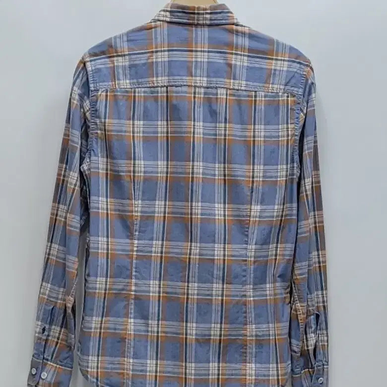 [BUNJANG] Series Cotton Check Shirt / Series 시리즈 코튼 체크 셔츠 / 남 95 BL