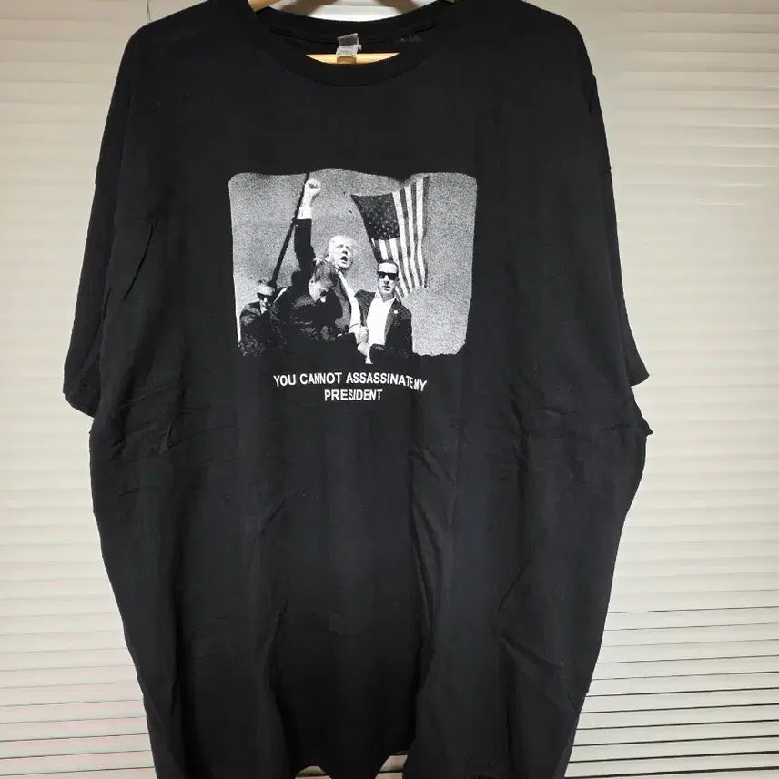 [BUNJANG] Donald Trump Print T-shirt / 도널드 트럼프 프린트 티셔츠