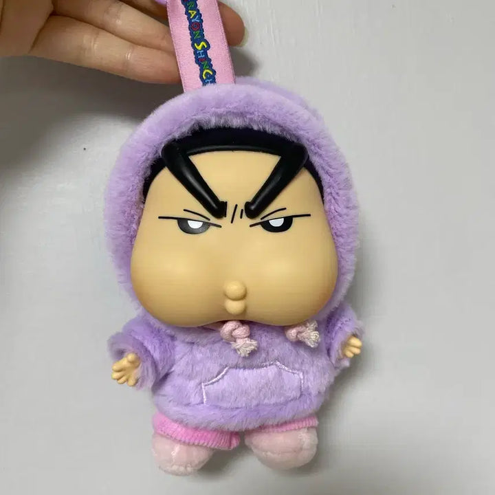 [BUNJANG] Crayon Shin-chan Hoodie Keyring (New) / 짱구 키링(새제품)