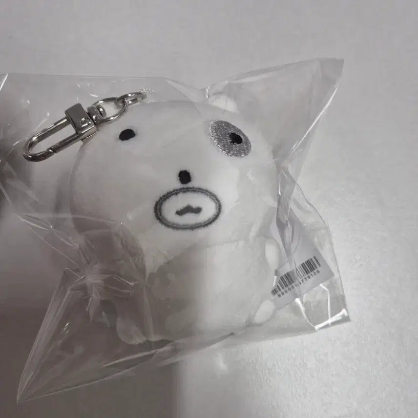 [BUNJANG] Nunchi Cat "Nunchi Cat" Plush Keychain (2 Variations: "Spectacled" and "Exhausted") / 신상 눈멍냥이 눈멍이 인형 키링 2종 (안경잽이, 체력고갈)