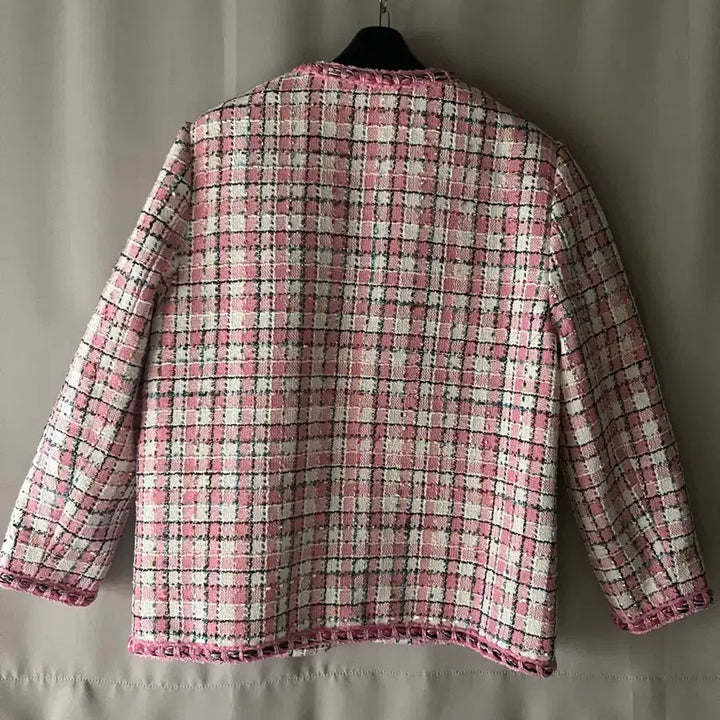 [SOLD OUT] 안나수이 핑크 트위드 자켓